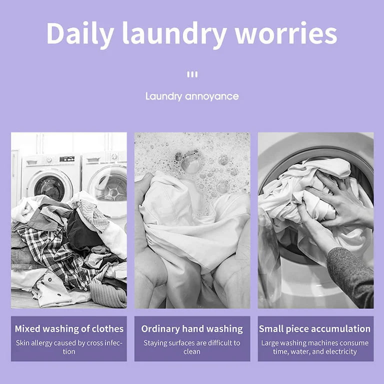 Foldable Mini Laundry Machine