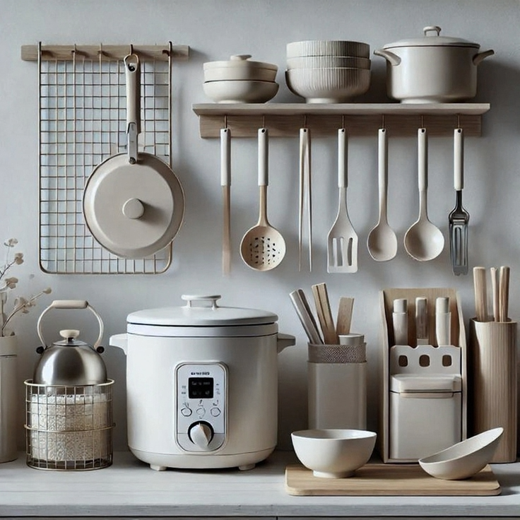 KITCHEN UTENSILS 19 PC